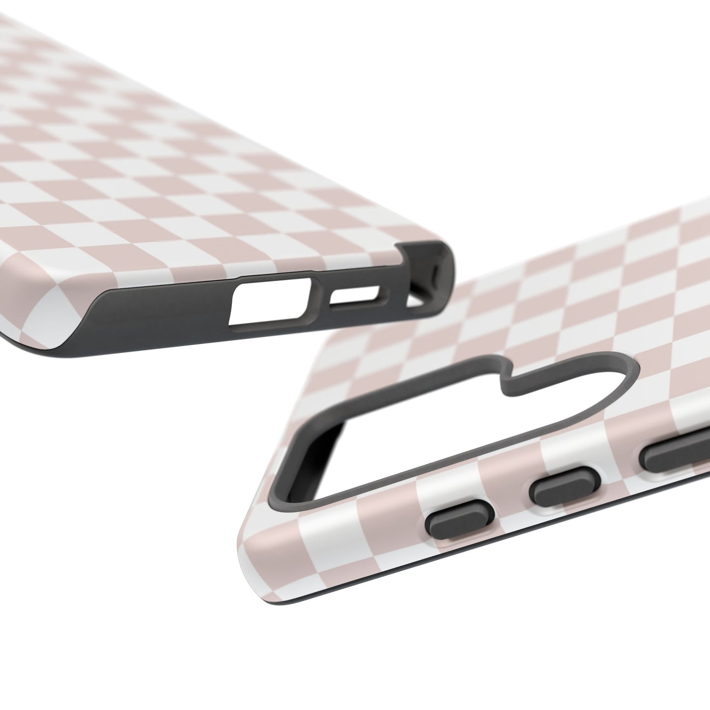 Nude Checkerboard Airi Case | Tough Phone Case