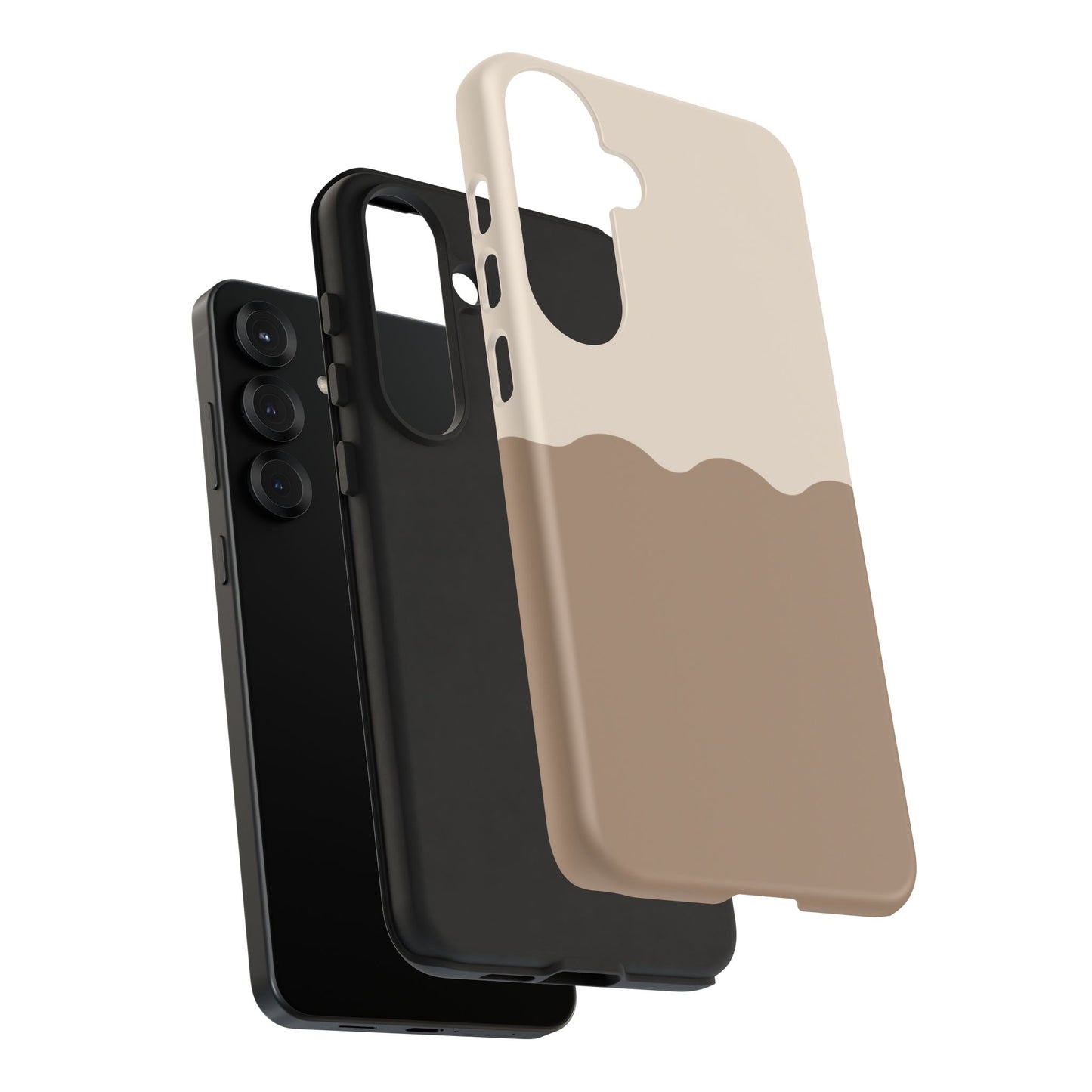 Chocolate Wave Airi Case | Tough Phone Case | Neutral Phone Case