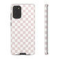 Nude Checkerboard Airi Case | Tough Phone Case