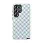 Blue Checkerboard Airi Case | Tough Phone Case