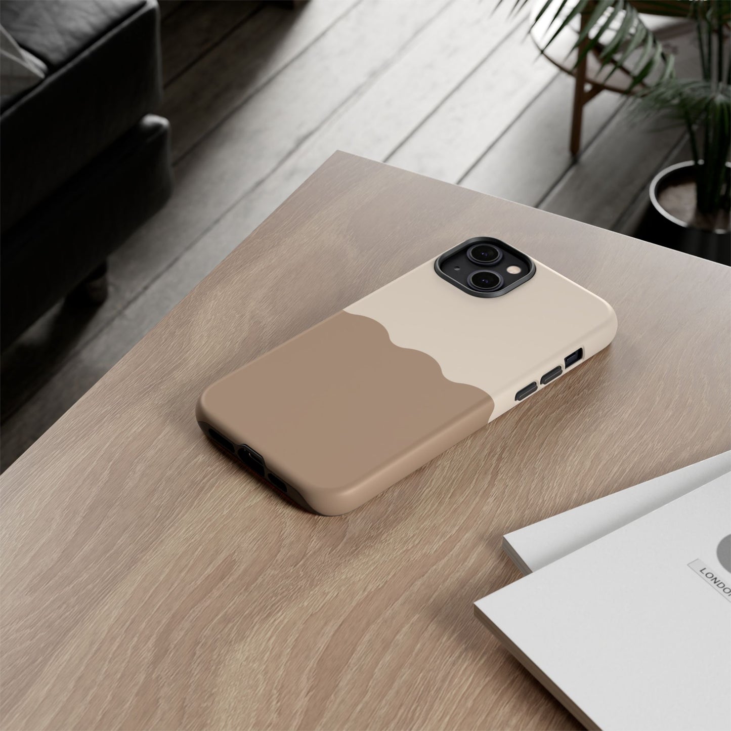 Chocolate Wave Airi Case | Tough Phone Case | Neutral Phone Case