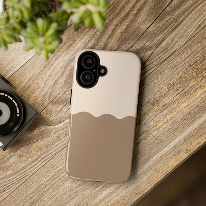 Chocolate Wave Airi Case | Tough Phone Case | Neutral Phone Case