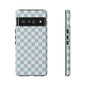 Blue Checkerboard Airi Case | Tough Phone Case
