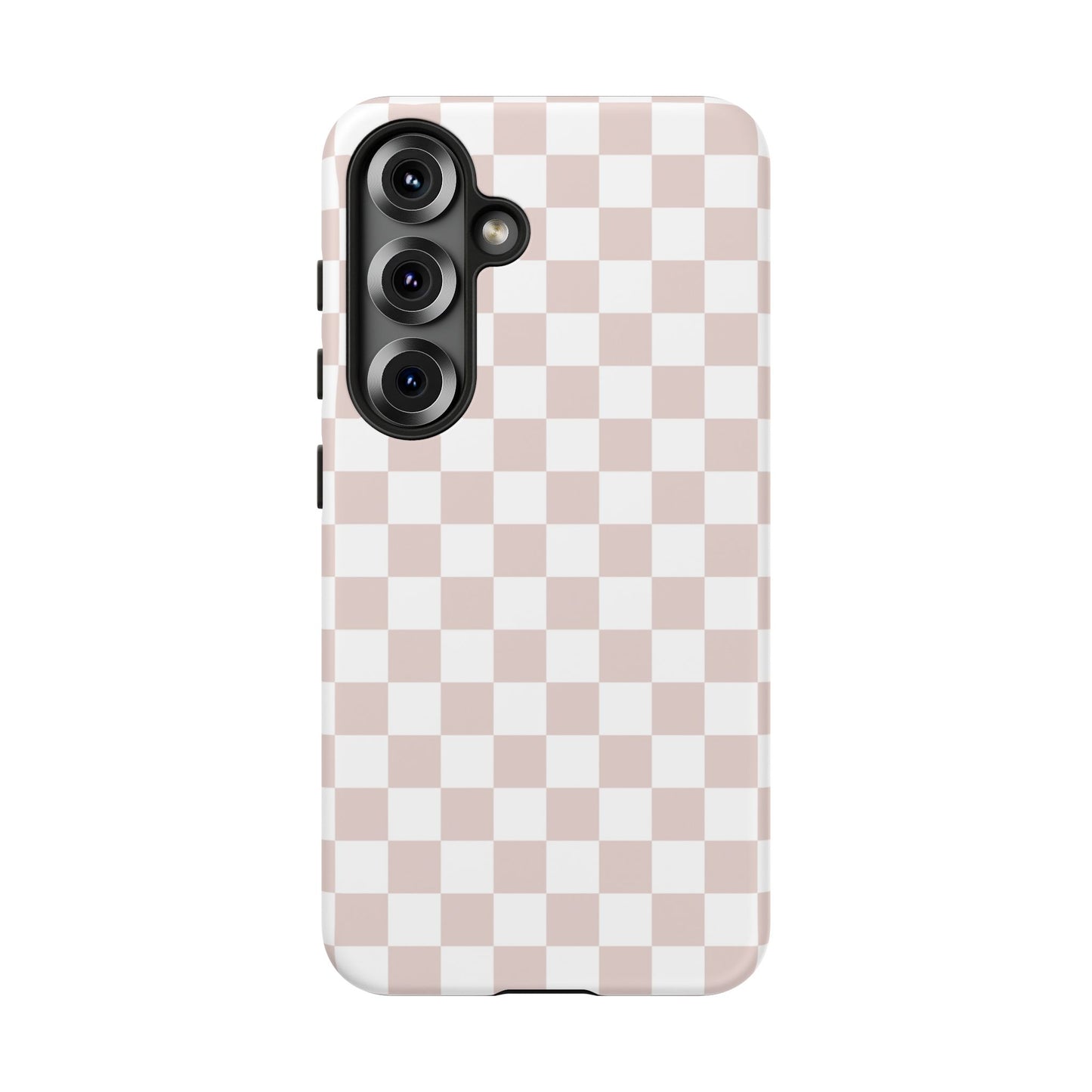 Nude Checkerboard Airi Case | Tough Phone Case