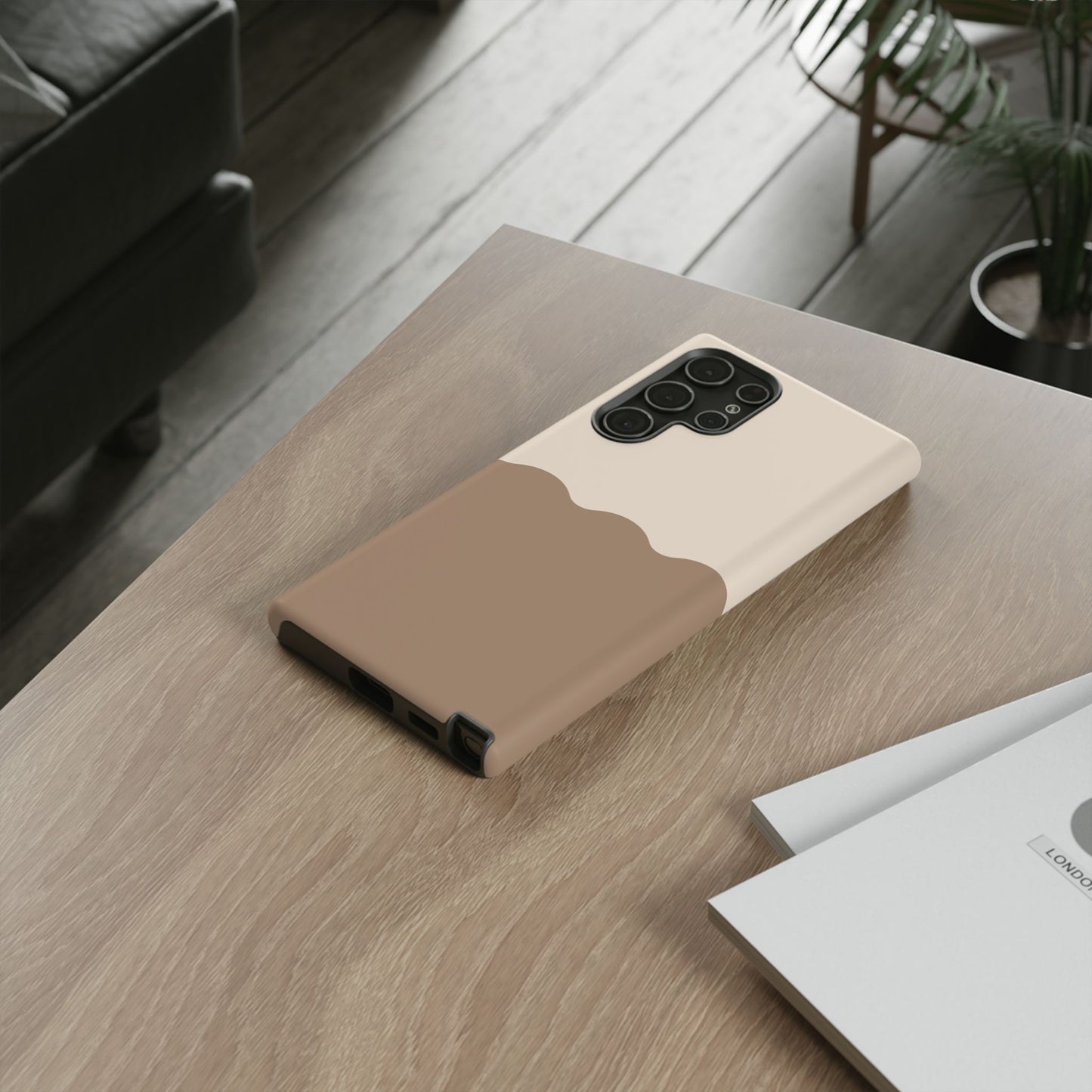 Chocolate Wave Airi Case | Tough Phone Case | Neutral Phone Case