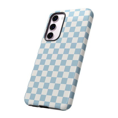 Blue Checkerboard Airi Case | Tough Phone Case