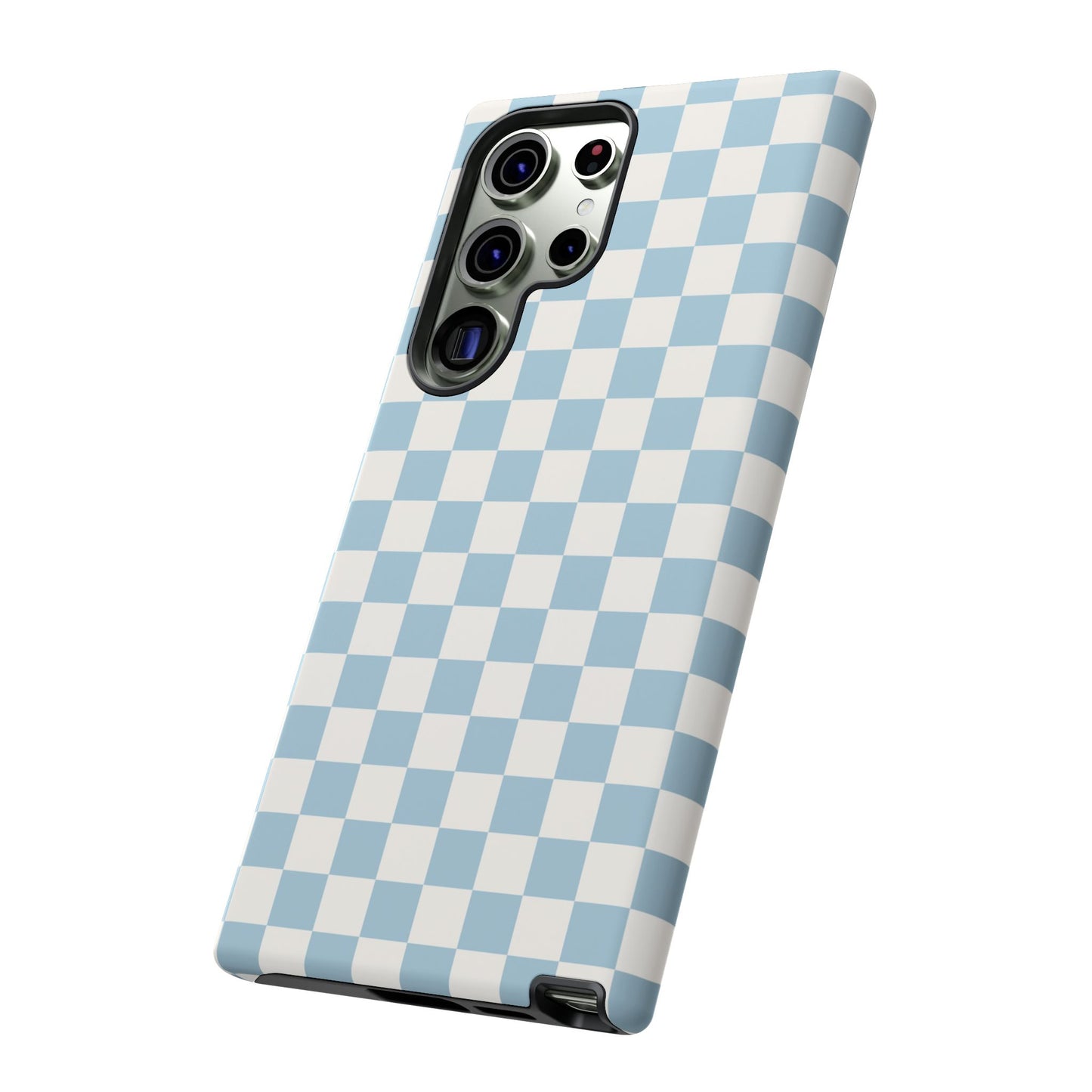 Blue Checkerboard Airi Case | Tough Phone Case