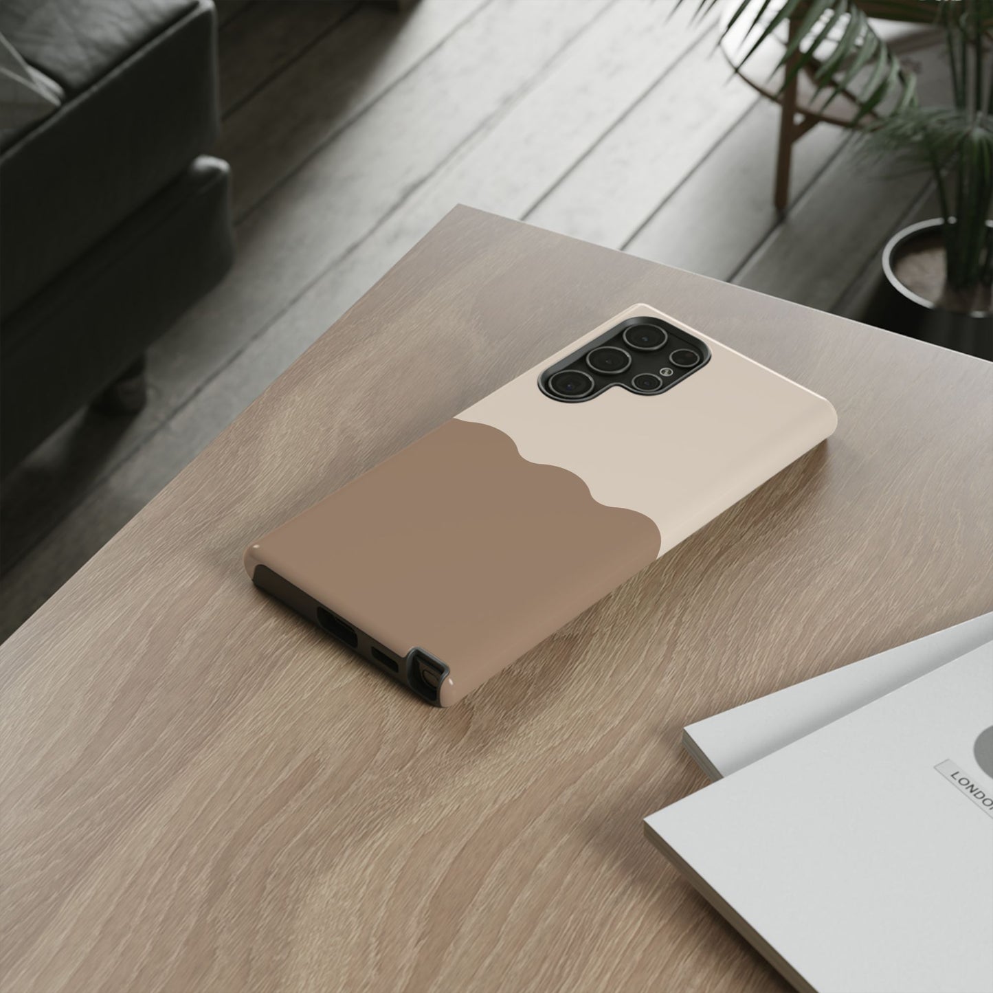 Chocolate Wave Airi Case | Tough Phone Case | Neutral Phone Case