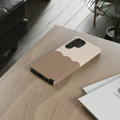 Chocolate Wave Airi Case | Tough Phone Case | Neutral Phone Case