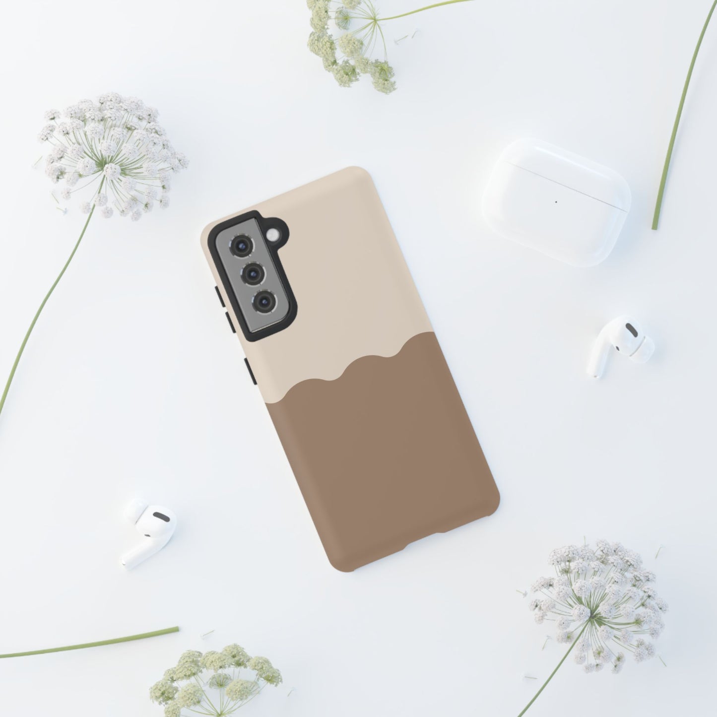 Chocolate Wave Airi Case | Tough Phone Case | Neutral Phone Case