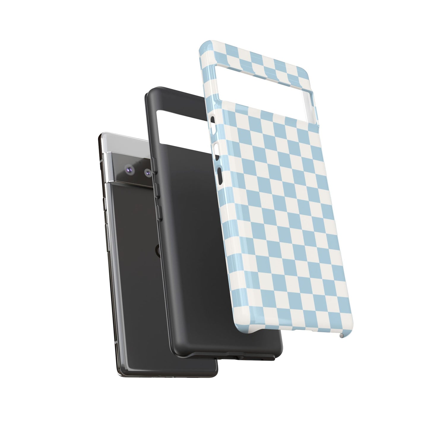 Blue Checkerboard Airi Case | Tough Phone Case