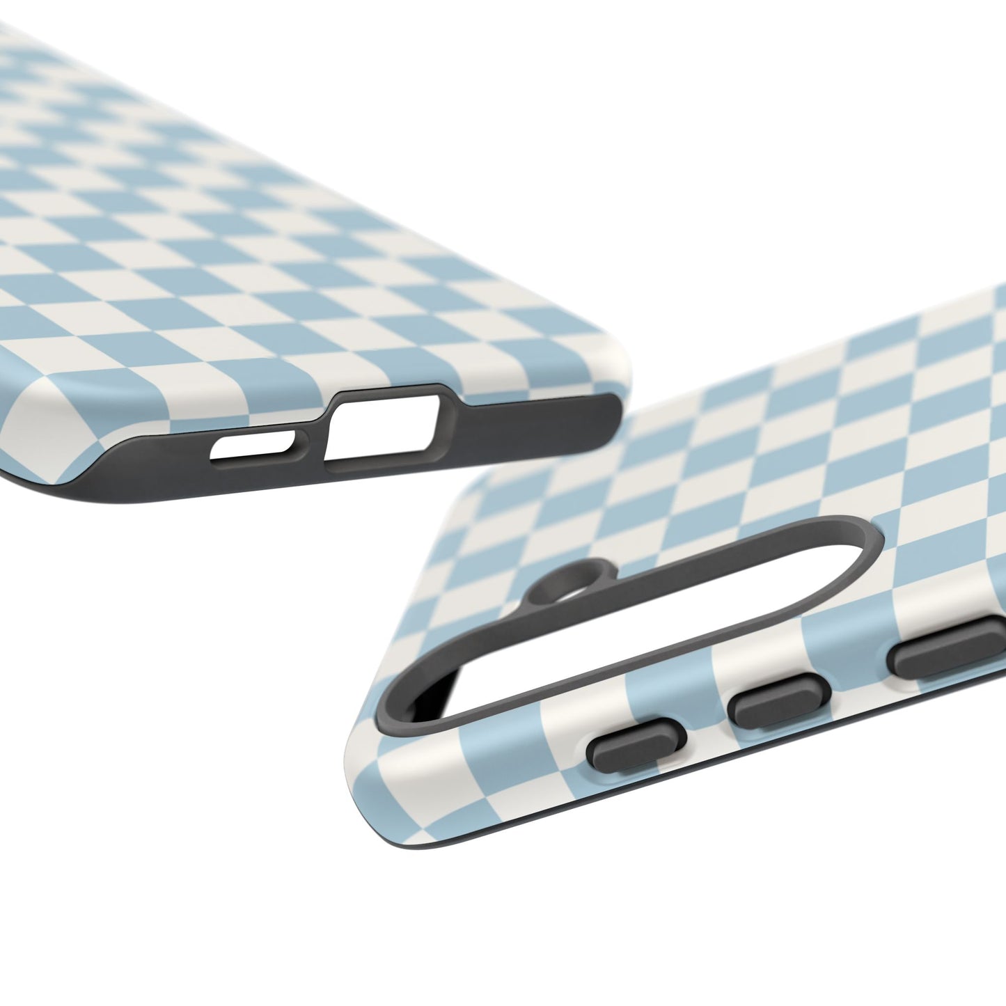Blue Checkerboard Airi Case | Tough Phone Case