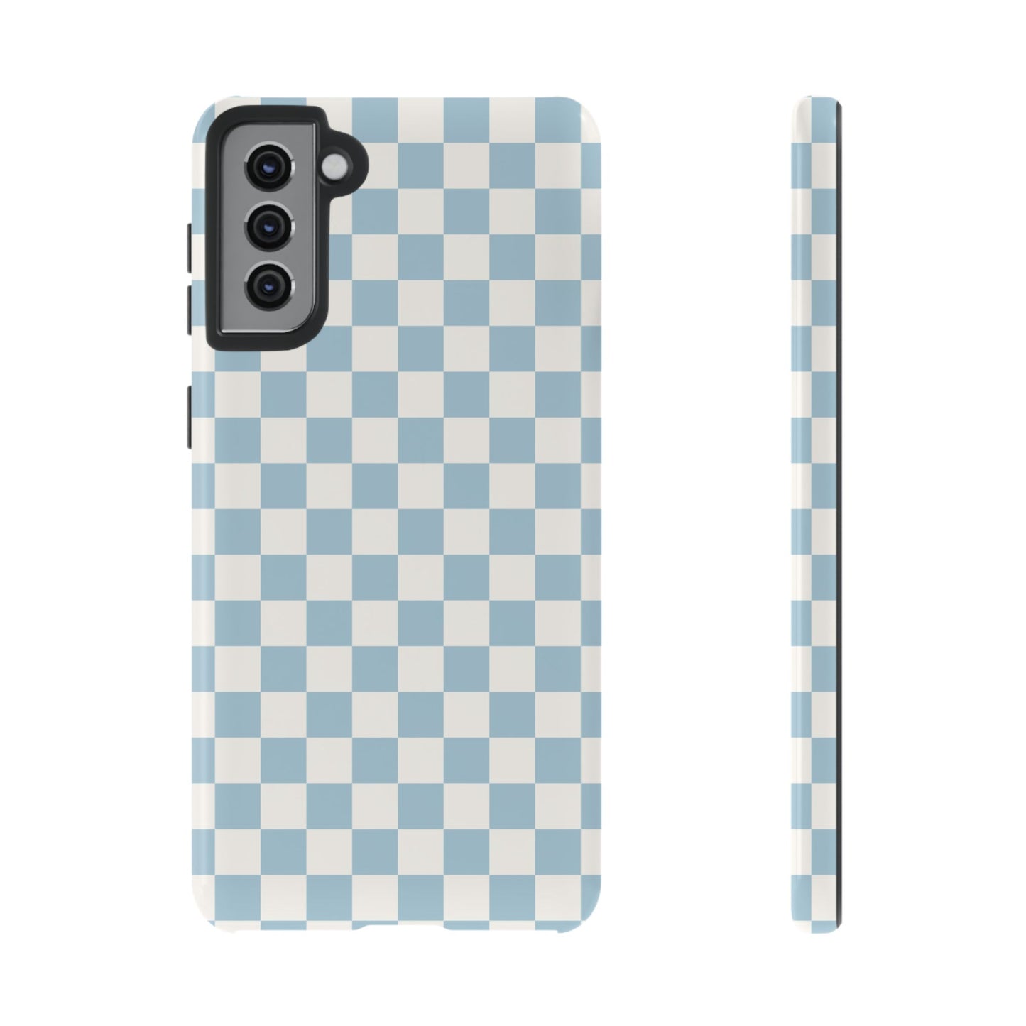 Blue Checkerboard Airi Case | Tough Phone Case
