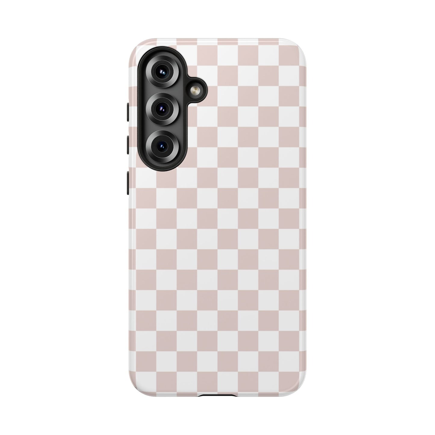 Nude Checkerboard Airi Case | Tough Phone Case