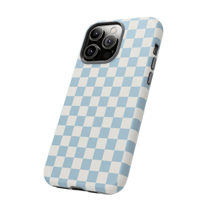 Blue Checkerboard Airi Case | Tough Phone Case