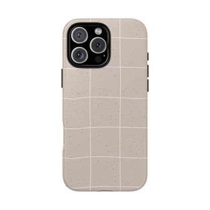 Sand Check Speckle Airi Case | Tough Phone Case