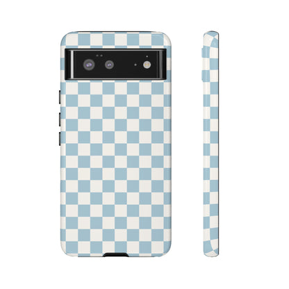 Blue Checkerboard Airi Case | Tough Phone Case