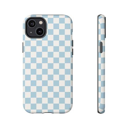 Blue Checkerboard Airi Case | Tough Phone Case