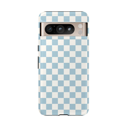 Blue Checkerboard Airi Case | Tough Phone Case