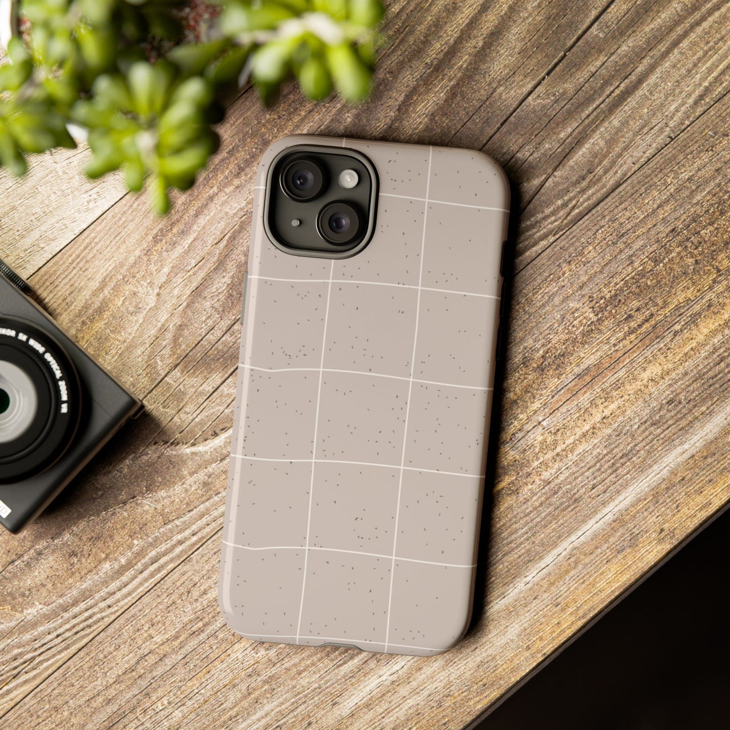Sand Check Speckle Airi Case | Tough Phone Case