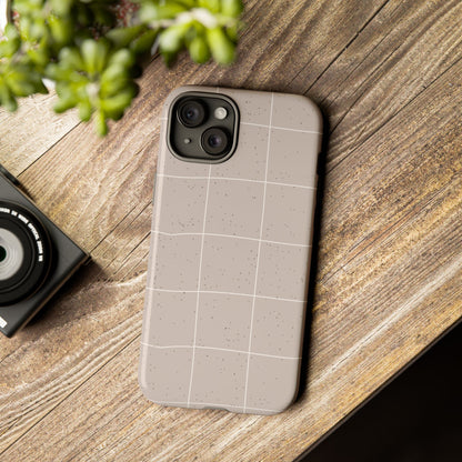 Sand Check Speckle Airi Case | Tough Phone Case