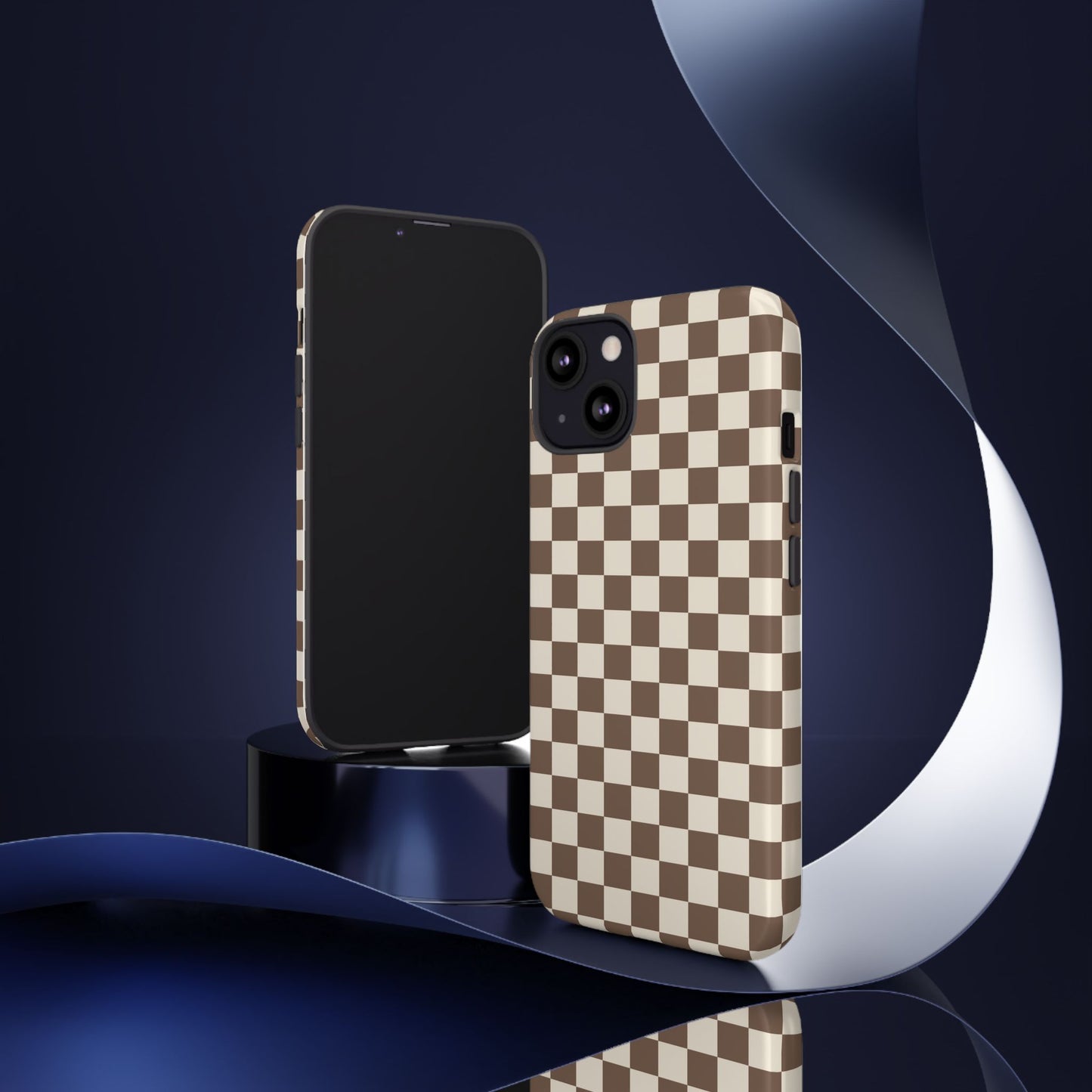 Chocolate Checkerboard Airi Case | Tough Phone Case