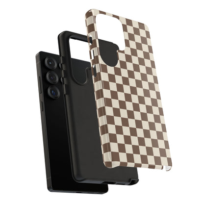 Chocolate Checkerboard Airi Case | Tough Phone Case