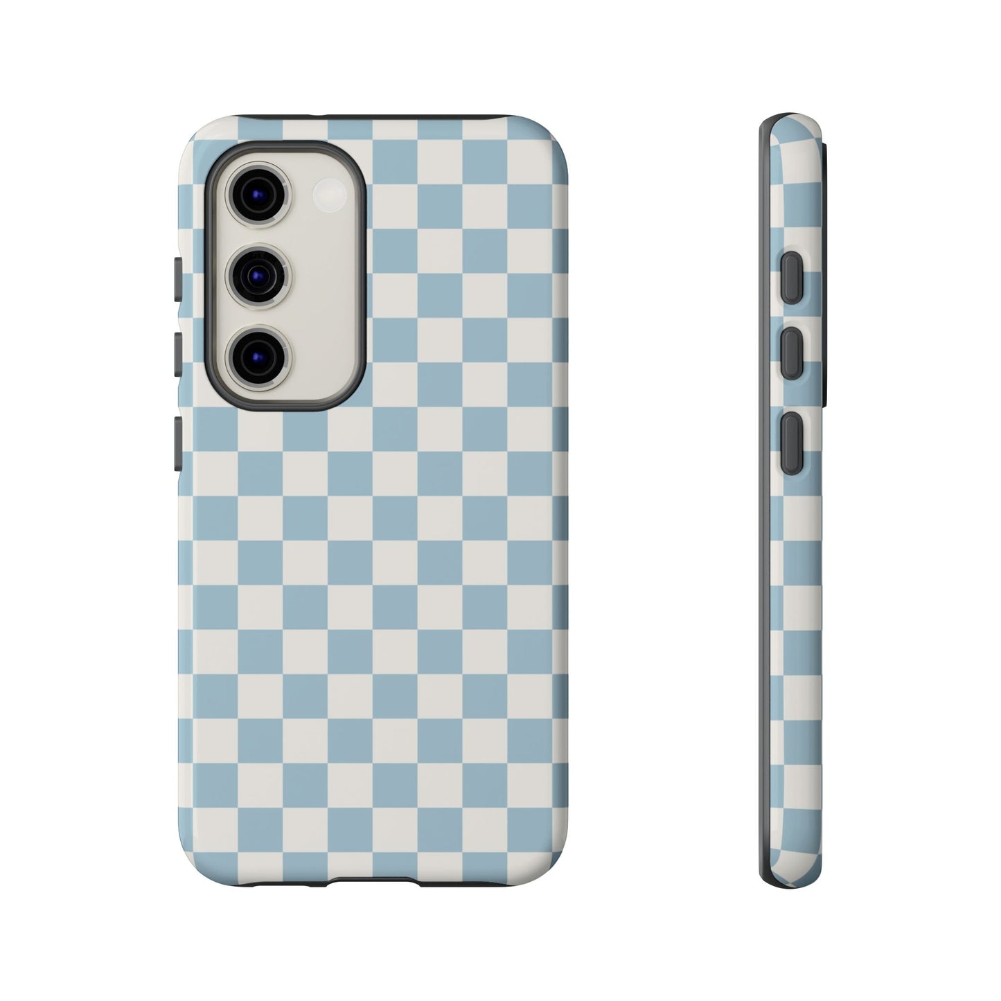 Blue Checkerboard Airi Case | Tough Phone Case