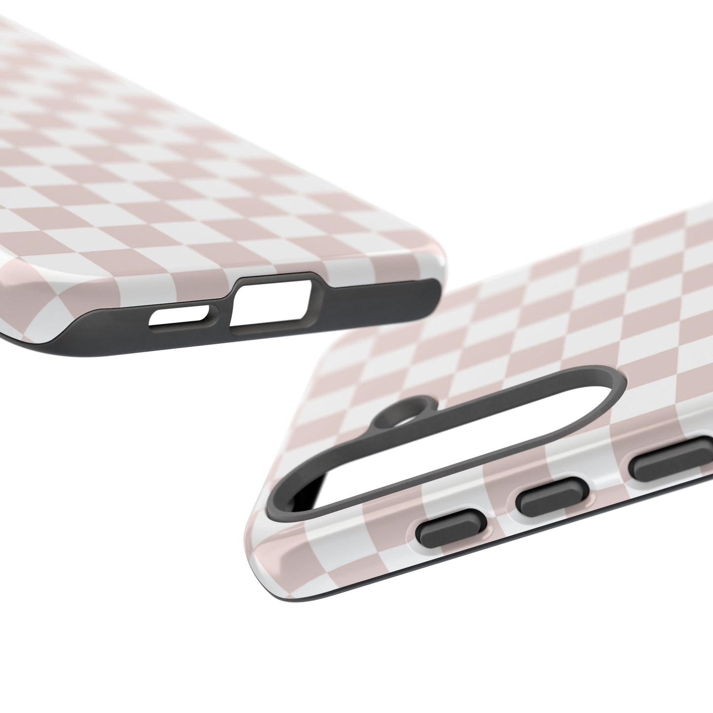 Nude Checkerboard Airi Case | Tough Phone Case
