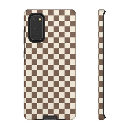 Chocolate Checkerboard Airi Case | Tough Phone Case