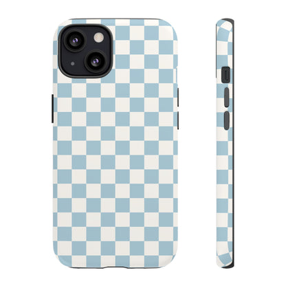 Blue Checkerboard Airi Case | Tough Phone Case