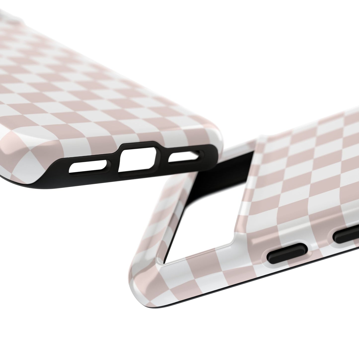 Nude Checkerboard Airi Case | Tough Phone Case