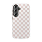 Nude Checkerboard Airi Case | Tough Phone Case