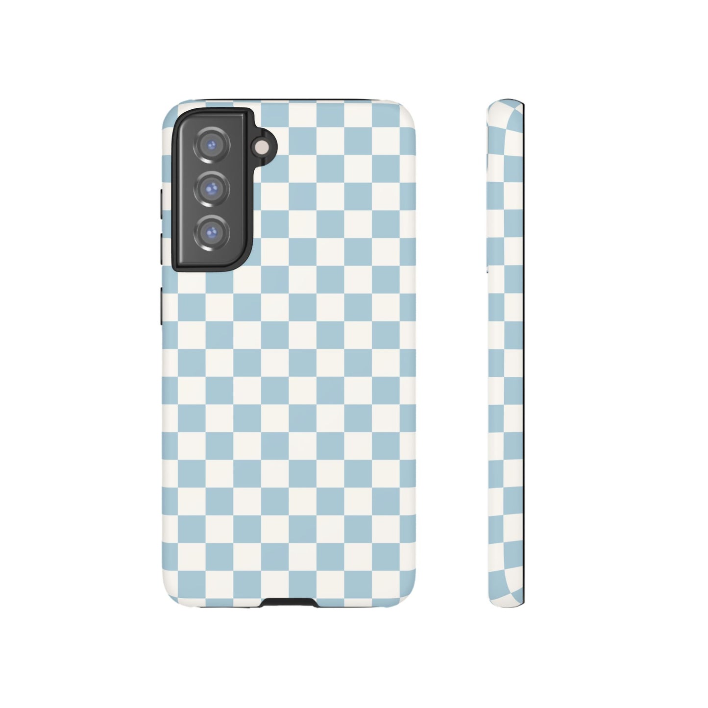 Blue Checkerboard Airi Case | Tough Phone Case