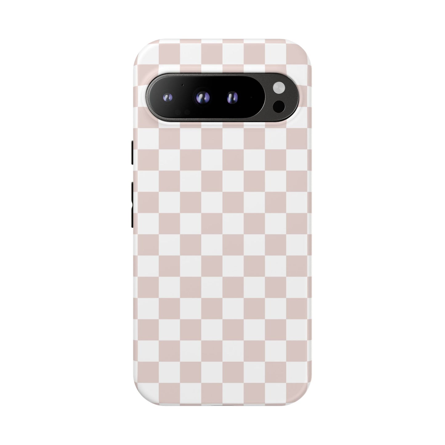 Nude Checkerboard Airi Case | Tough Phone Case