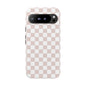 Nude Checkerboard Airi Case | Tough Phone Case