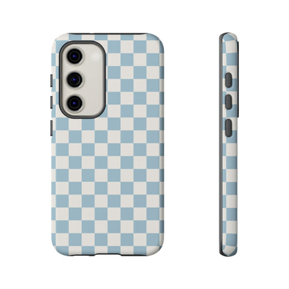 Blue Checkerboard Airi Case | Tough Phone Case