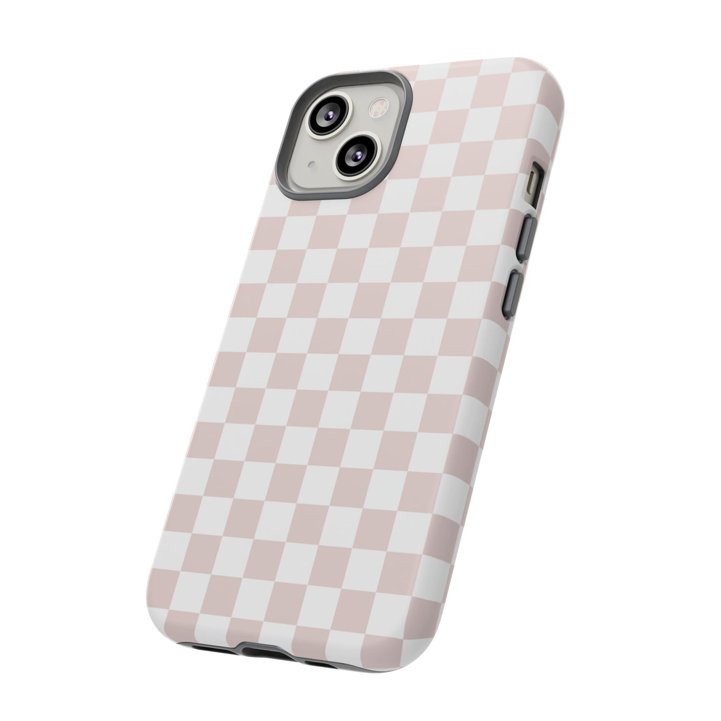 Nude Checkerboard Airi Case | Tough Phone Case