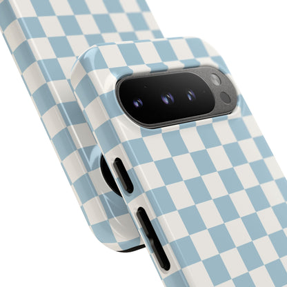 Blue Checkerboard Airi Case | Tough Phone Case
