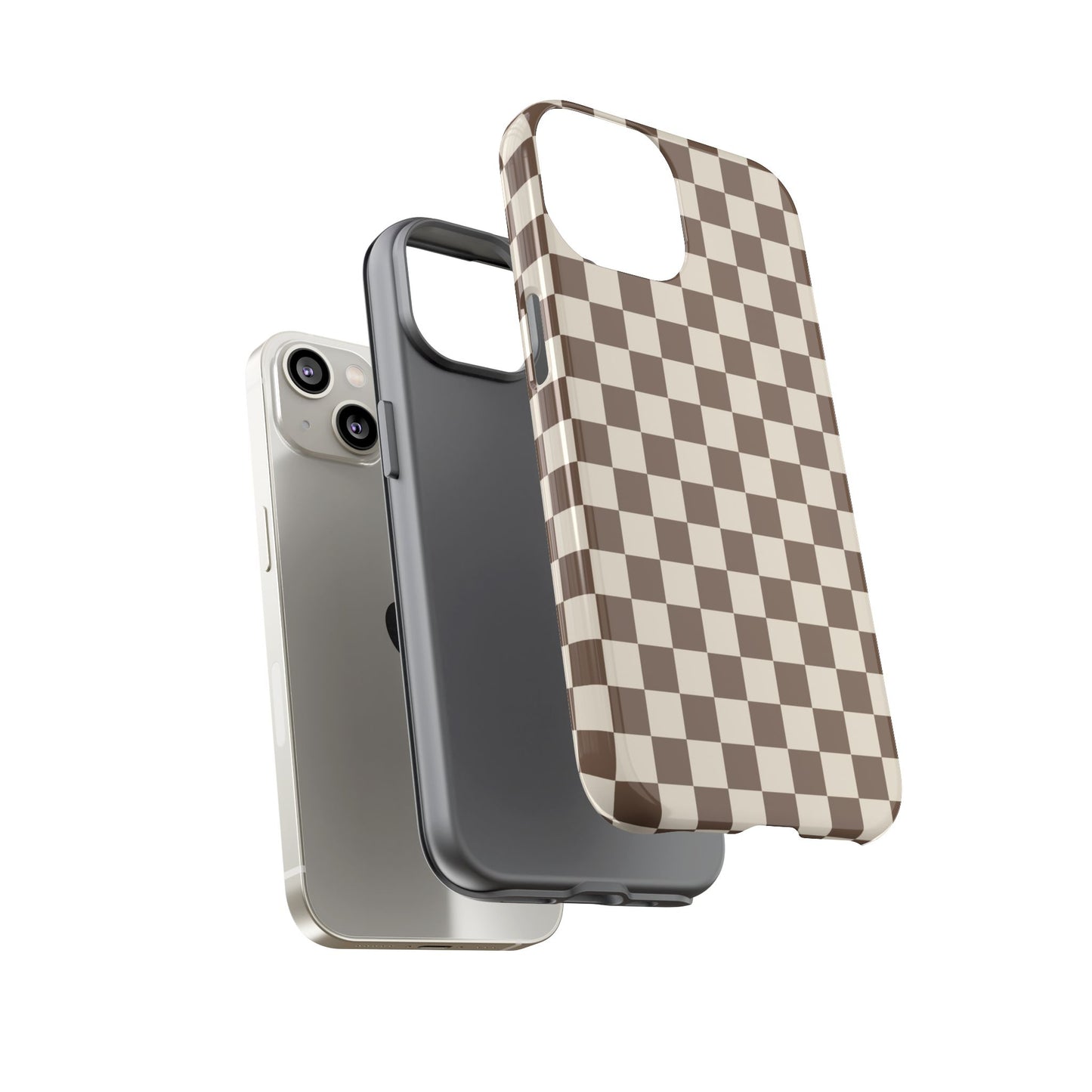 Chocolate Checkerboard Airi Case | Tough Phone Case