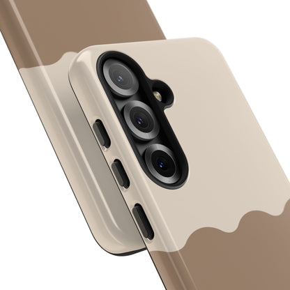 Chocolate Wave Airi Case | Tough Phone Case | Neutral Phone Case