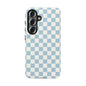Blue Checkerboard Airi Case | Tough Phone Case