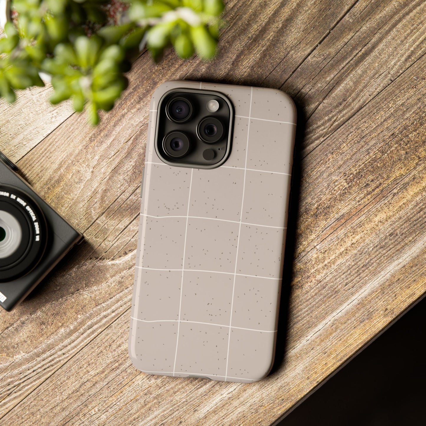Sand Check Speckle Airi Case | Tough Phone Case