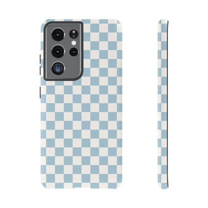 Blue Checkerboard Airi Case | Tough Phone Case