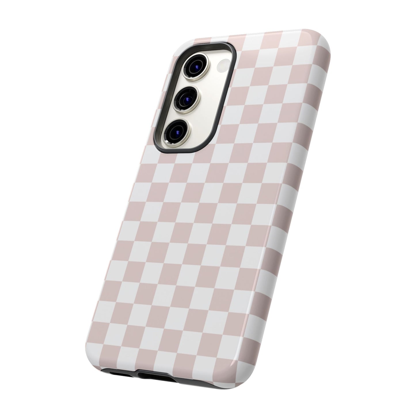 Nude Checkerboard Airi Case | Tough Phone Case