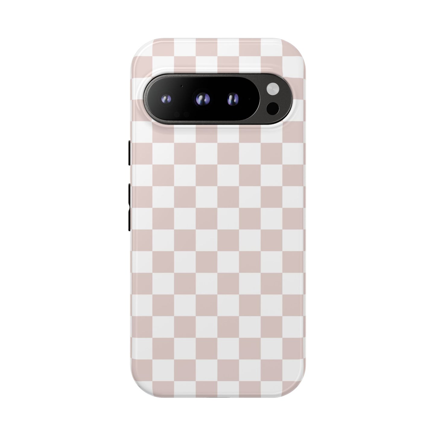 Nude Checkerboard Airi Case | Tough Phone Case
