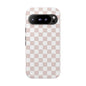 Nude Checkerboard Airi Case | Tough Phone Case