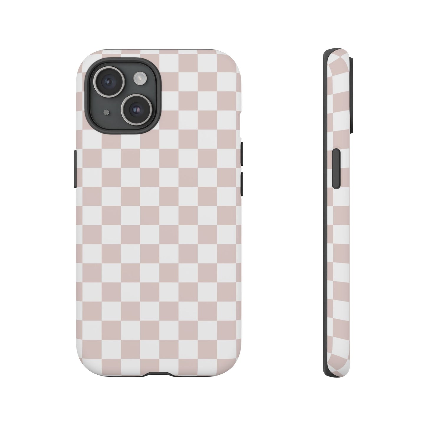 Nude Checkerboard Airi Case | Tough Phone Case