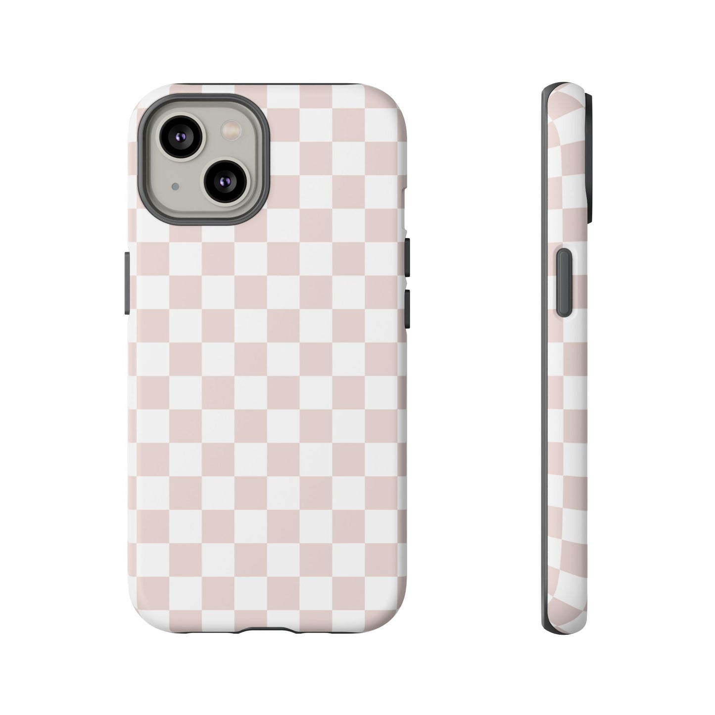 Nude Checkerboard Airi Case | Tough Phone Case