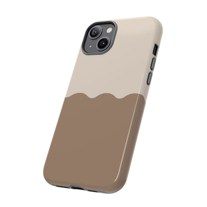 Chocolate Wave Airi Case | Tough Phone Case | Neutral Phone Case